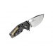 Couteau pliant Fox Suru fibre de carbone noir/titanium
