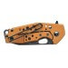 Couteau pliant Fox Suru inox manche alu 9cm + clip