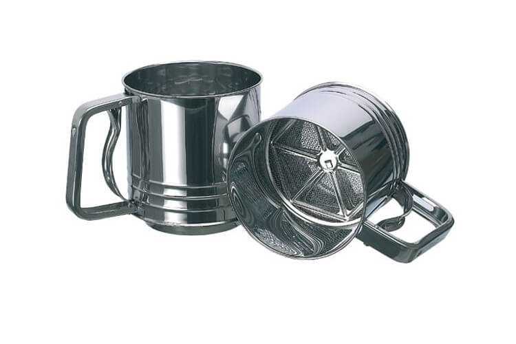 Tamis à farine automatique Matfer inox Ø11cm