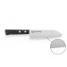 Couteau santoku japonais Kanetsugu Rev 21 lame 13.5cm micro dentée