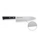 Couteau de chef japonais Kanetsugu Rev 21 lame 18cm micro dentée