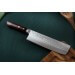 Couteau nakiri japonais artisanal Masutani 16.5cm martelé