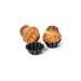 Lot de 12 moules à brioches individuelles Matfer Exoglass®