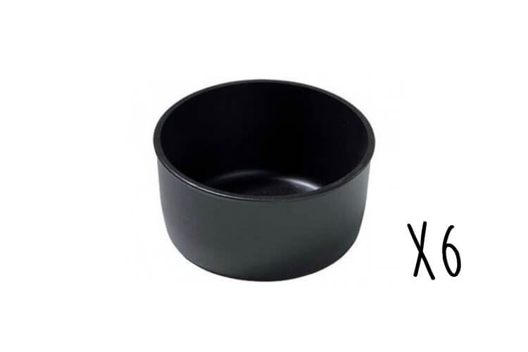 Lot de 6 ramequins Matfer en Exoglass® Ø8,2cm