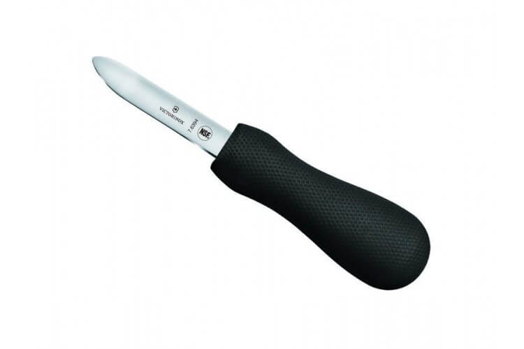 Couteau à huîtres Victorinox lancette manche nylon noir