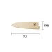 Etui Yaxell pour couteaux de cuisine - Bois d'érable