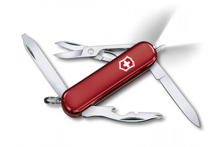 Couteau suisse Victorinox Midnite Manager rouge 58mm 10 fonctions