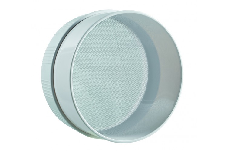 Tamis &agrave; sucre n&deg;40 en plastique et acier &Oslash;185mm