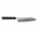 Couteau santoku japonais Kanetsugu Zuiun acier SPG2 damas 18cm