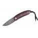 Couteau pliant LionSteel Mini acier damas manche olivier 8cm