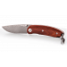 Couteau pliant LionSteel Mini acier damas manche olivier 8cm
