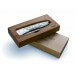 Couteau pliant LionSteel Opera acier damas manche 10cm + lacet