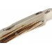Couteau pliant LionSteel Opera acier damas manche 10cm + lacet