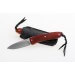 Couteau pliant LionSteel Opera acier damas manche 10cm + lacet