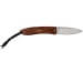 Couteau pliant LionSteel Opera acier damas manche 10cm + lacet