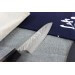 Couteau universel japonais artisanal Yu Kurosaki Fujin 12cm SG2 Damascus 33 couches