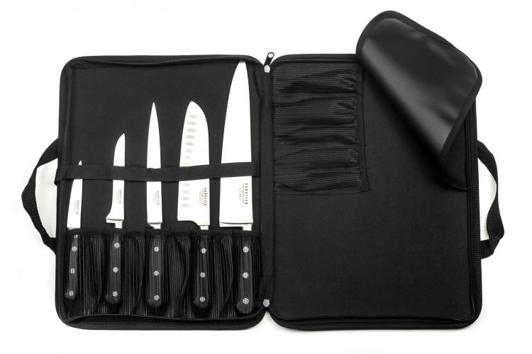 Mallette extra plate 5 couteaux de cuisine Sabatier Trompette Origin