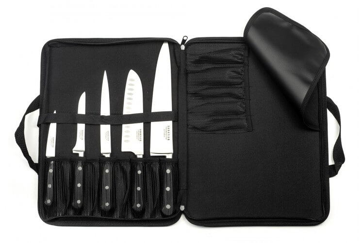 Mallette extra plate 5 couteaux de cuisine Sabatier Trompette Origin