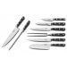 Mallette extra plate 8 couteaux et accessoires Sabatier Trompette Origin