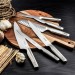 Mallette extra plate 5 couteaux de cuisine Sabatier Trompette Asean tout inox