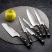 Mallette extra plate 5 couteaux de cuisine Sabatier Trompette Vulcano