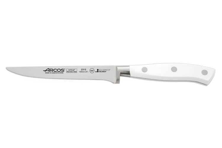 Couteau à désosser forgé Riviera White Arcos lame 13cm acier NITRUM®