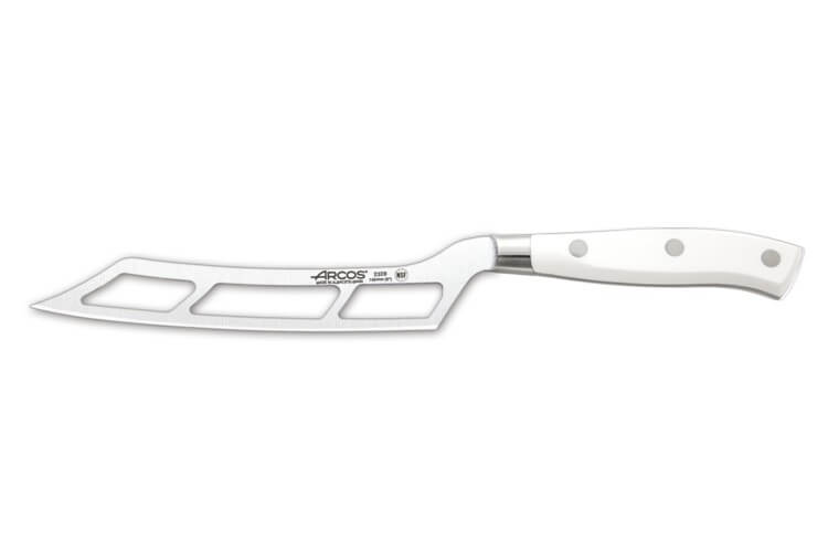 Couteau à fromage forgé Riviera White Arcos lame 14,5cm acier NITRUM®