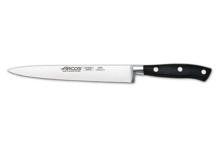 Couteau filet de sole Riviera Arcos forg&eacute; lame flexible 17cm