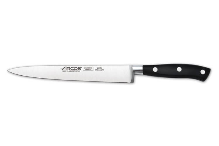 Couteau filet de sole Riviera Arcos forgé lame flexible 17cm