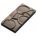 Moule pour 12 mini-tablettes de chocolat cacao en polycarbonate 76 x 35mm