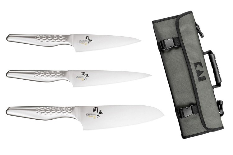 Mallette 3 couteaux japonais Kai Seki Shoso