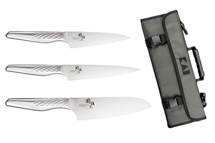 Mallette 3 couteaux japonais Kai Seki Shoso