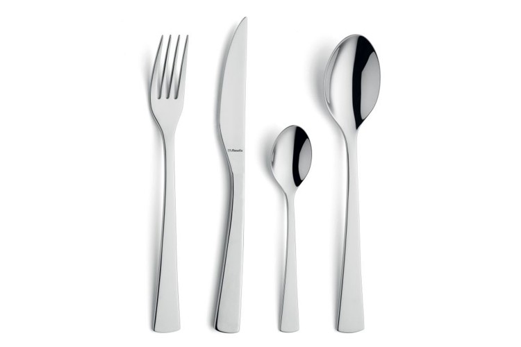 M&eacute;nag&egrave;re 24 couverts de table Livia Amefa Premi&egrave;re inox 18/10