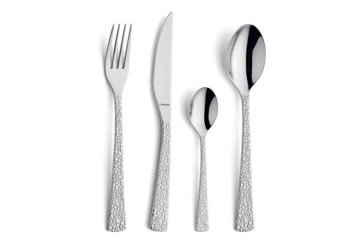 M&eacute;nag&egrave;re 24 couverts de table Livia Ronda Amefa Premi&egrave;re inox 18/10