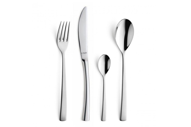 M&eacute;nag&egrave;re 24 couverts de table Aurora Monobloc Amefa Premi&egrave;re inox 18/10