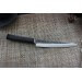 Couteau yanagiba japonais Shizu Hamono Yamato martelé 20cm manche sombre