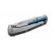 Couteau pliant LionSteel Tre manche 10cm + coffret bois