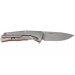 Couteau pliant LionSteel Tre manche 10cm + coffret bois