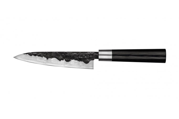 Couteau universel Samura Blacksmith martel&eacute; 16cm