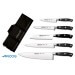 Mallette professionnelle Arcos Riviera 5 couteaux de cuisine forgés