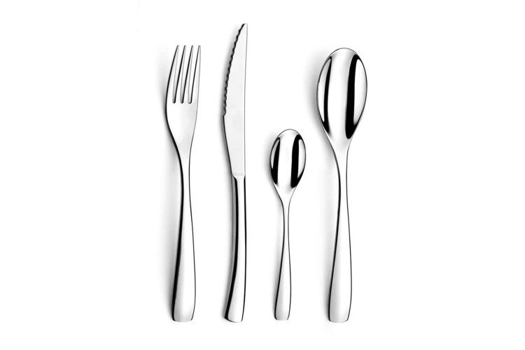 M&eacute;nag&egrave;re 24 couverts de table Adagio Amefa inox 18/0
