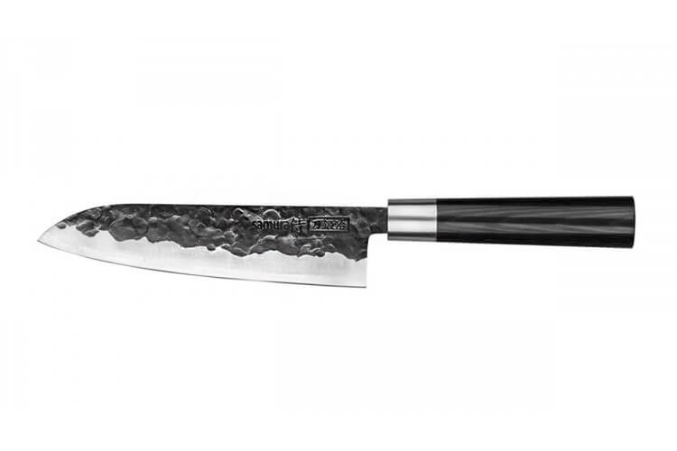 Couteau santoku Samura Blacksmith martelé 18cm