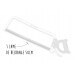 Lame de rechange pour scie de boucher Fischer standard 45cm
