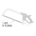Lame de rechange pour scie à surgelés Dick 35cm acier inox