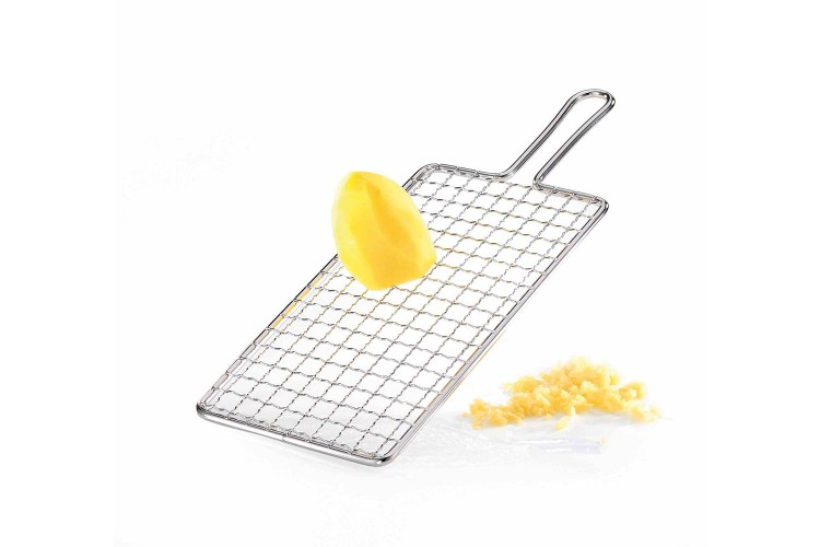 R&acirc;pe &agrave; pomme de terre fil m&eacute;tallique Gefu Rustica acier inox
