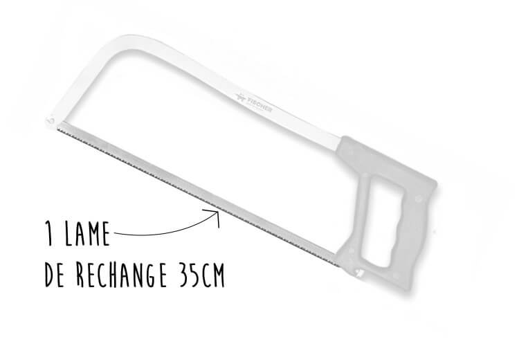 Lame de rechange pour scie de ménage Fischer standard 35cm