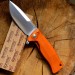 Couteau pliant LionSteel SR11 manche alu 12cm pic brise-vitre