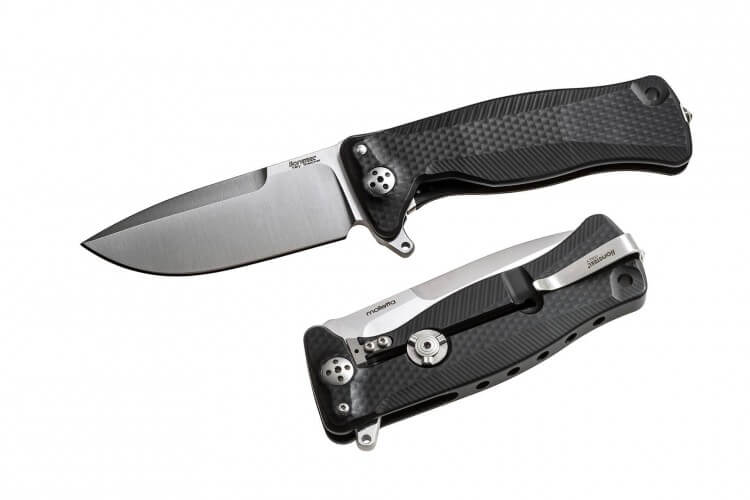 Couteau pliant LionSteel SR11 manche alu 12cm pic brise-vitre