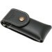 Couteau pliant LionSteel SR11 manche titanium 12cm pic brise-vitre + étui cuir