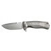 Couteau pliant LionSteel SR11 manche titanium 12cm pic brise-vitre + étui cuir